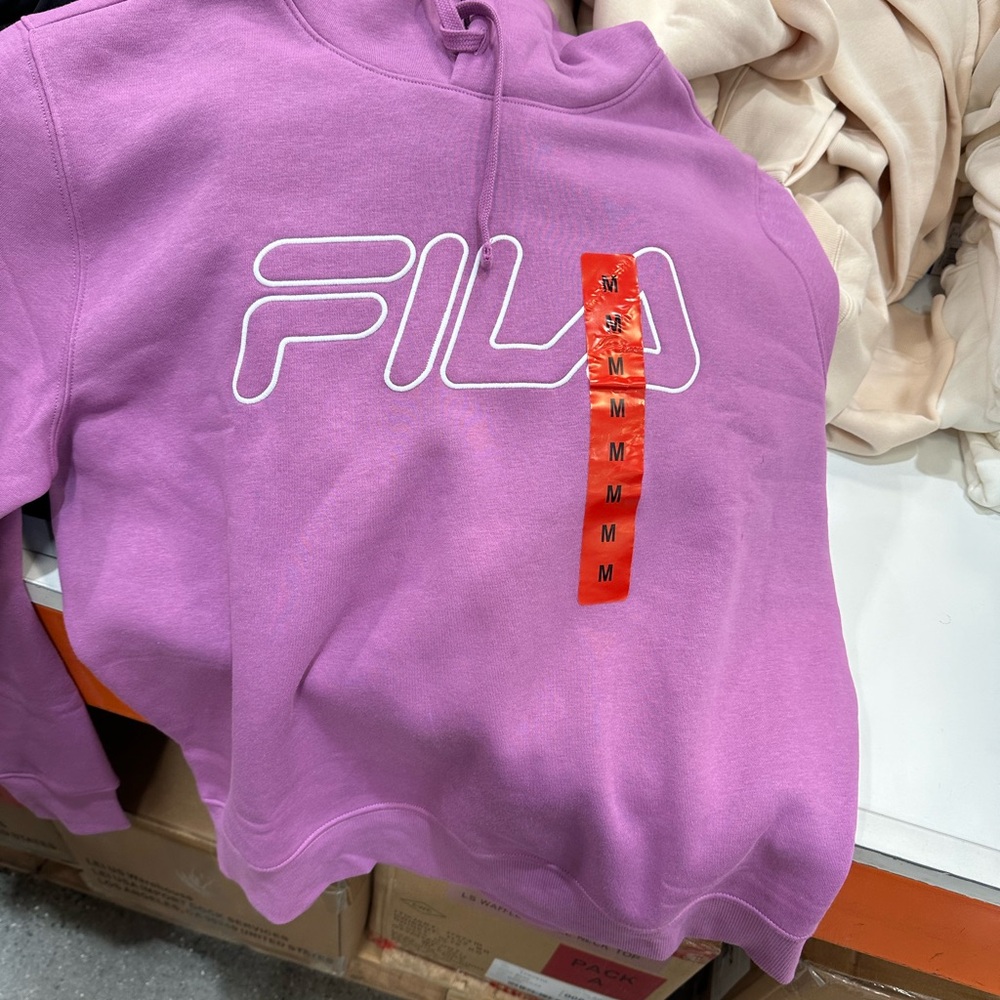 New fila hoodie size medium